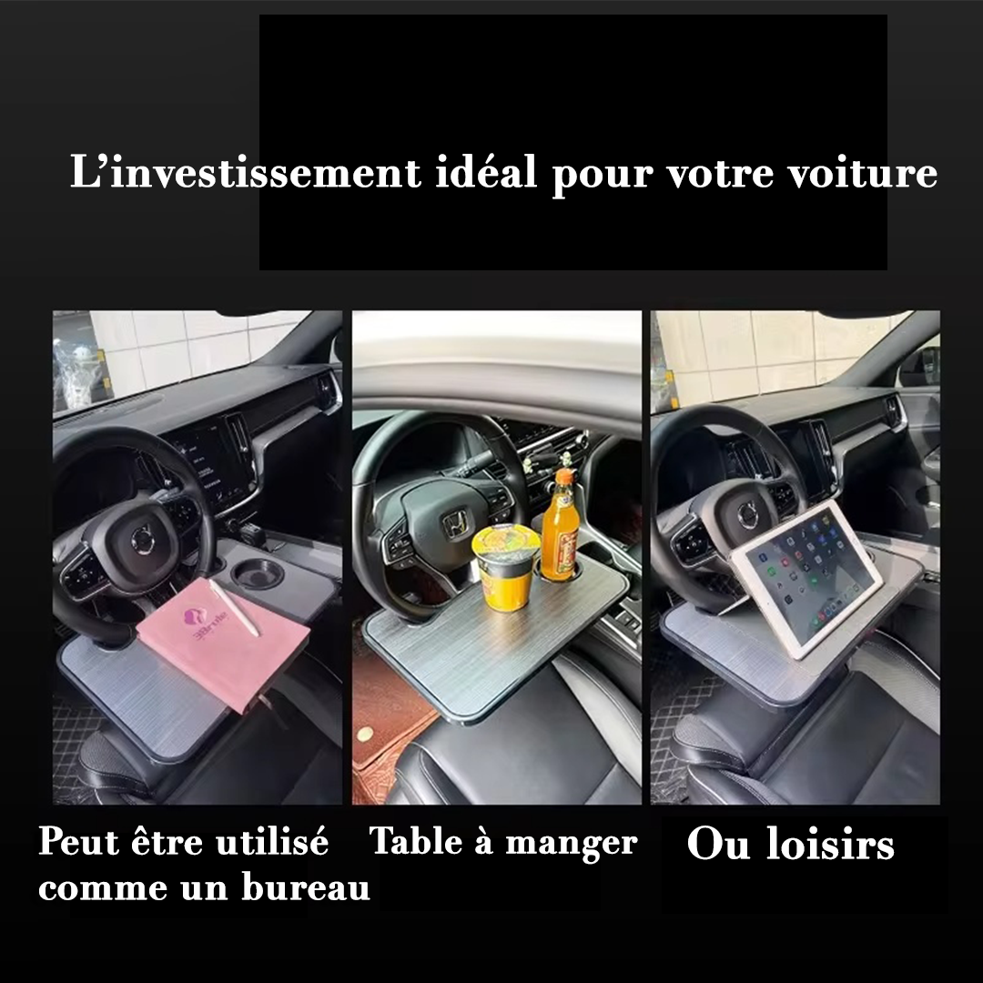 Table Portable pour Volant de Voiture