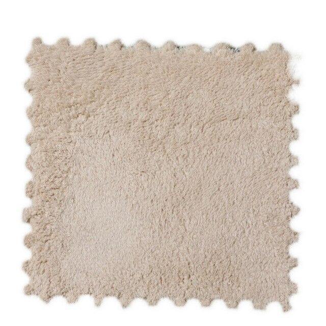 Mini Tapis en Mousse beige