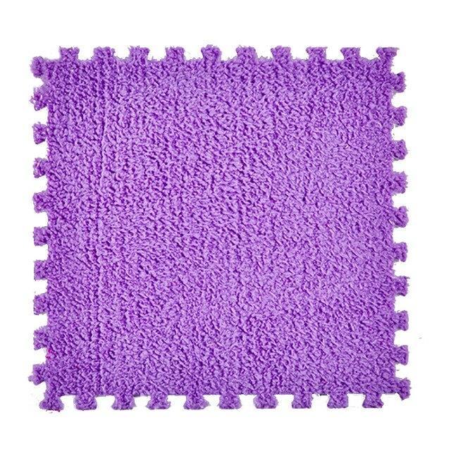Mini Tapis en Mousse violet
