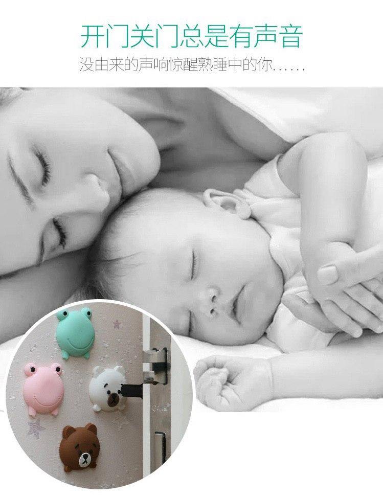 Anti-collision et chocs pour poignée de porte en silicone - Home Gadgets