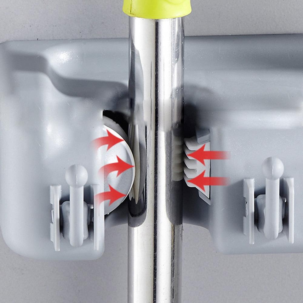 Porte Balais avec fixation murale - Home Gadgets