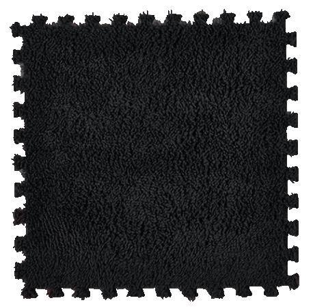 Mini Tapis en Mousse noir