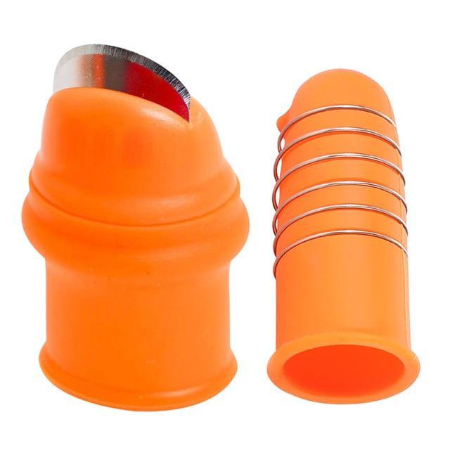 Couteau de pouce en Silicone protecteur de doigt, récolte éplucheur - Home Gadgets